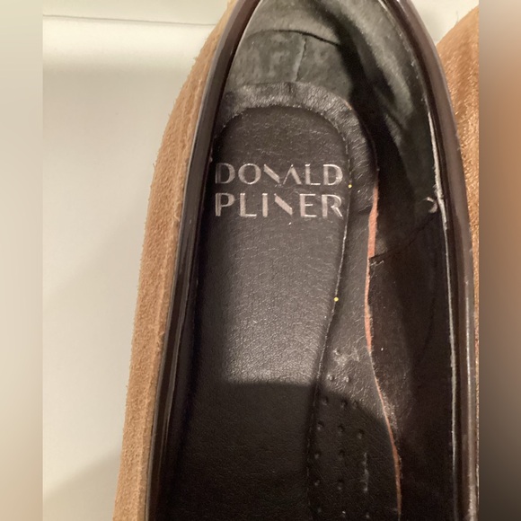 Donald J. Pliner Tan Suede Loafers - Picture 7 of 16